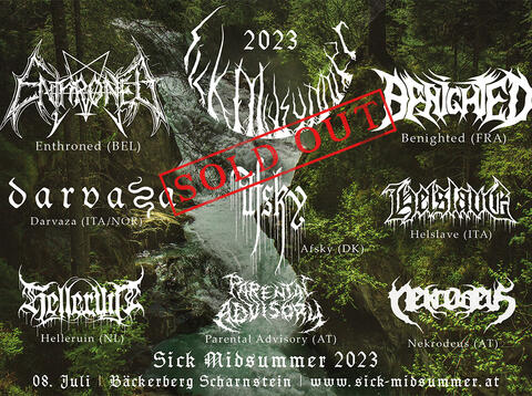 SICK MIDSUMMER 2023 - SOLD OUT!