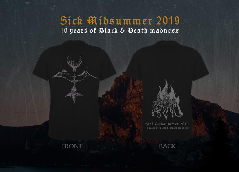 Sick Midsummer 2019 Festivalshirts