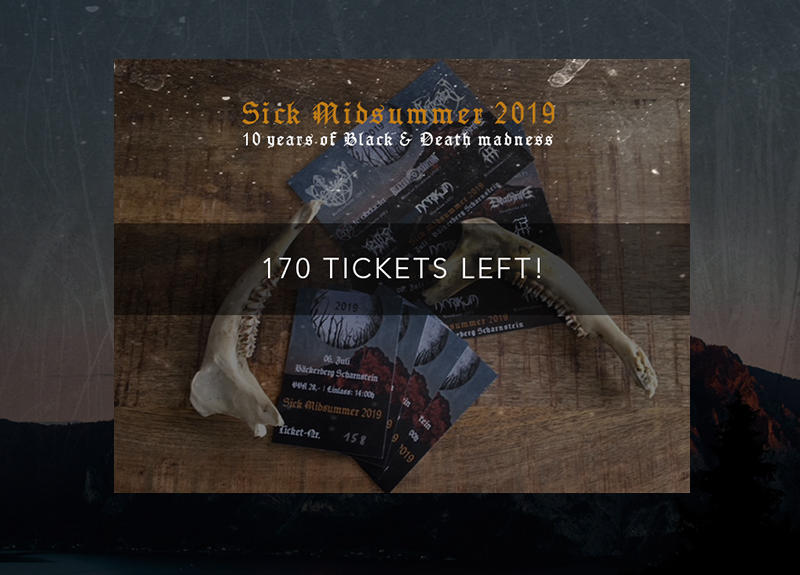 170 TICKETS LEFT!
